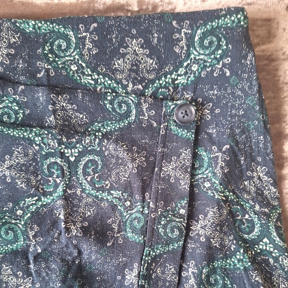 NWOT- Free People Take It Easy Paisley Wrap Skirt - Picture 6 of 7